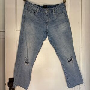 Lucky Brand Women’s Light Blue Distressed Jeans